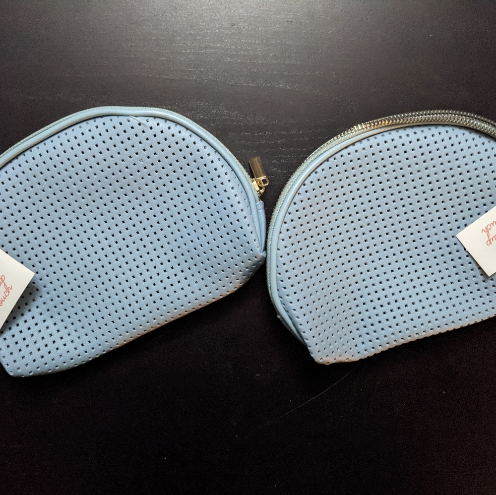 Perforated makeup bags